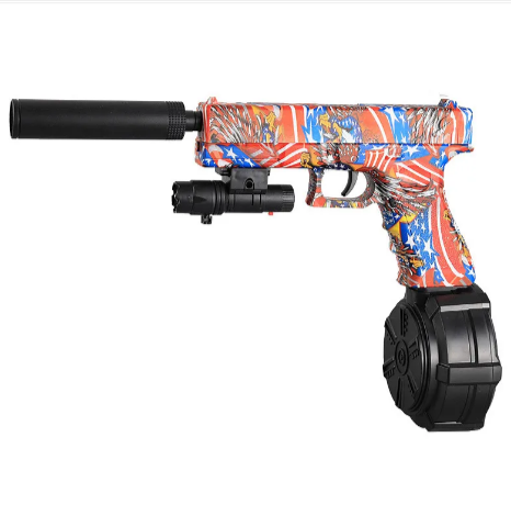 Electric Graffiti Crystal Bullet Toy Gun
