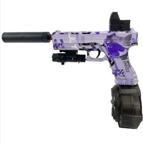 Electric Graffiti Crystal Bullet Toy Gun