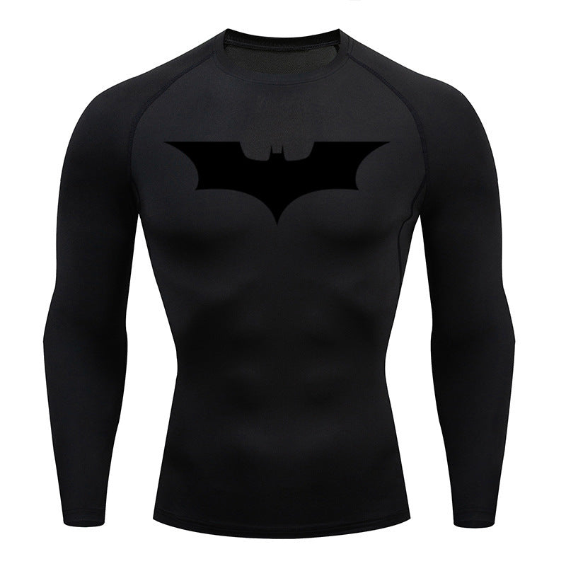 Men's Compression Short Sleeve Sports T-Shirt for Running