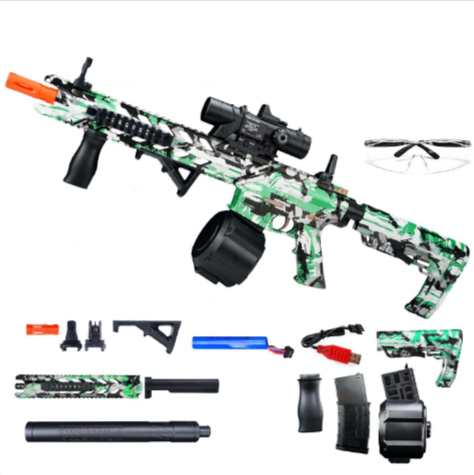 Electric Gel Ball Graffiti Toy Gun