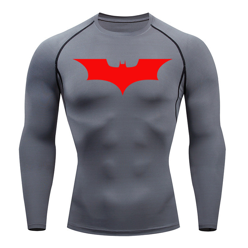 Men's Compression Short Sleeve Sports T-Shirt for Running