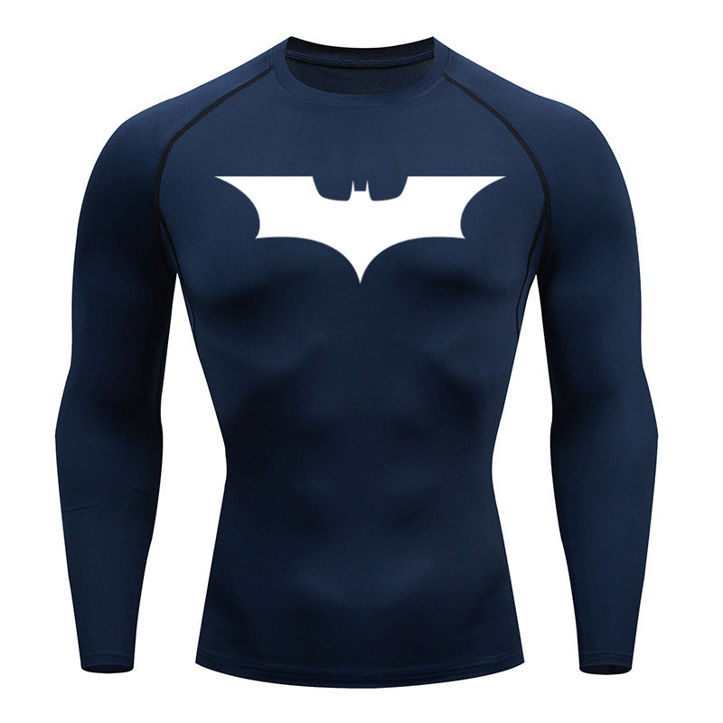 Men's Compression Short Sleeve Sports T-Shirt for Running