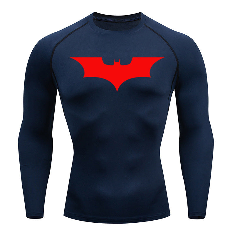 Men's Compression Short Sleeve Sports T-Shirt for Running