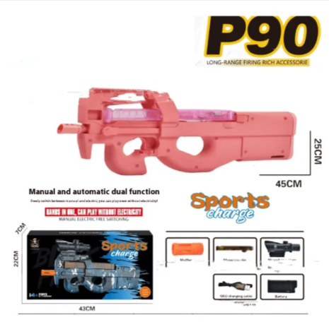 P90 Electric Crystal Bullet Toy Gun
