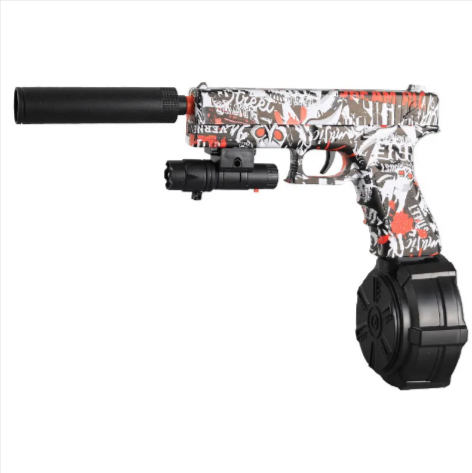 Electric Graffiti Crystal Bullet Toy Gun