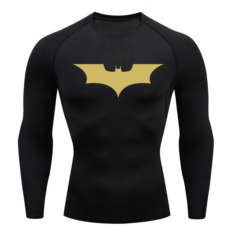 Men's Compression Short Sleeve Sports T-Shirt for Running