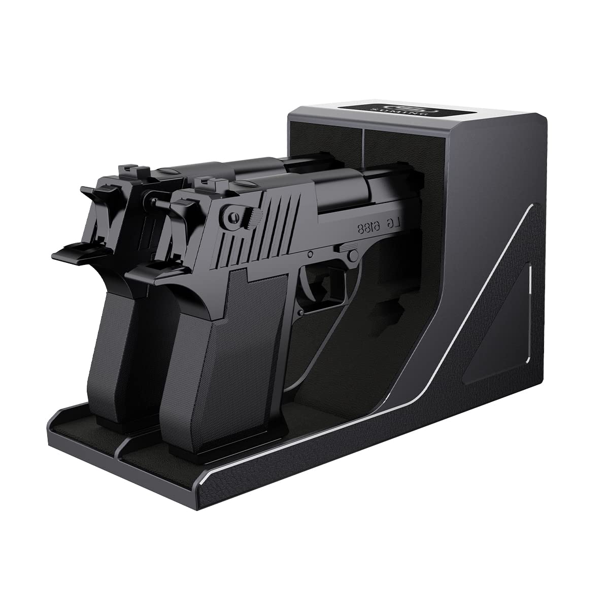 SUMING Universal Pistol Rack Handgun Rack Pistol Holder for Gun Safe Gun Holder Protective Pistol Stand Gun Storage Fit Most Handguns