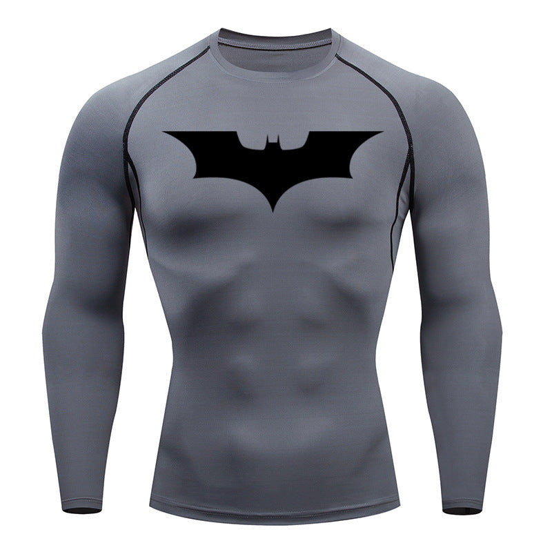 Men's Compression Short Sleeve Sports T-Shirt for Running