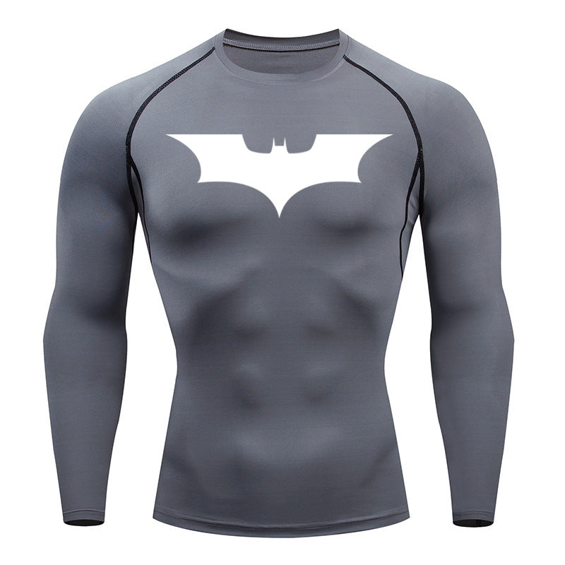 Men's Compression Short Sleeve Sports T-Shirt for Running